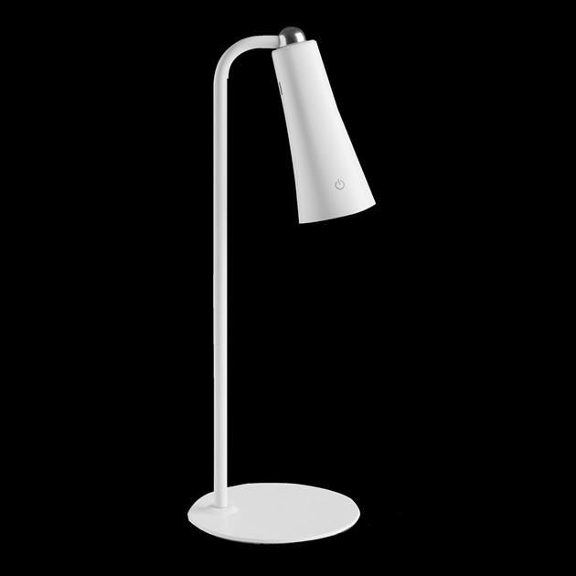 NO CABLE white bordslampa uppladdningsbar LED